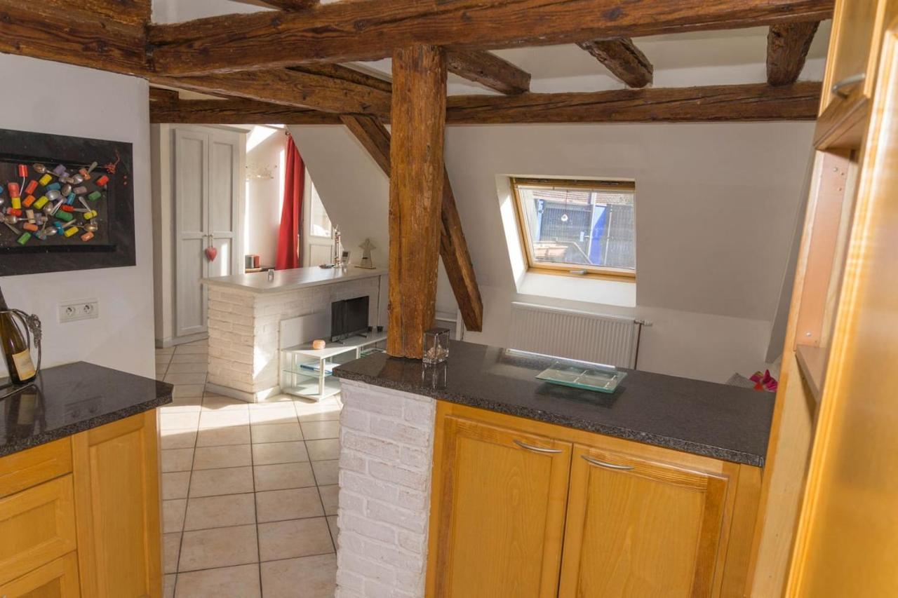 Charmant Appartement Alsacien รีโบวิลเล ภายนอก รูปภาพ